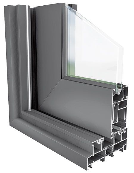 Grandes ventanales modernos